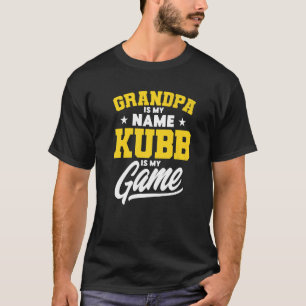 メンズクブグランドパクブは私のゲームKubbプレーヤーである Tシャツ