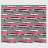 メンズクラシックカーテーマ ラッピングペーパー (フラット)