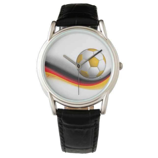 メンズクラシックサッカー腕時計 腕時計 (正面)