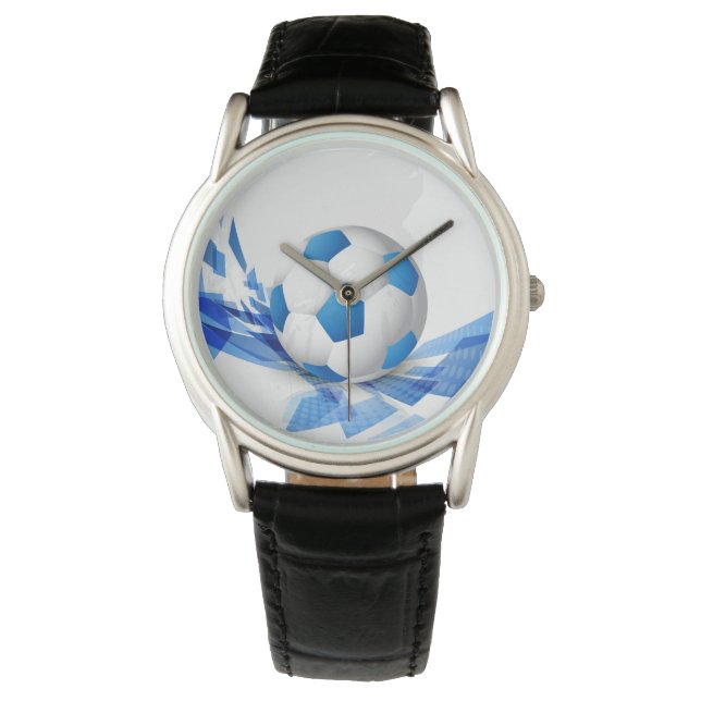 メンズクラシックサッカー腕時計 腕時計 (正面)