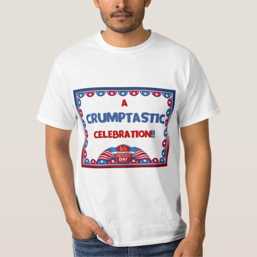 メンズクランプタスティックT Tシャツ (正面)