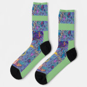 メンズクルーソックス、デザイナーソックス、メンズソックス ソックス (左)