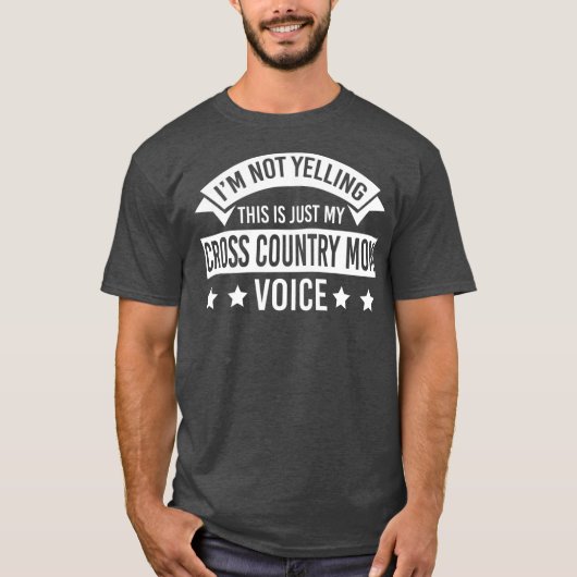 メンズクロスカントリーマパレルモ最高のメス Tシャツ (正面)