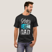 メンズグライダーパイロットパパ Tシャツ (正面フル)