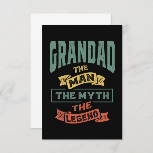 メンズグランドザレジェンドグランドパギフト 出欠カード (正面/裏面)