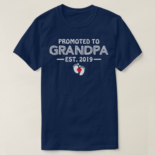 メンズグランドパエスト2019ニュー祖父に昇格 Tシャツ (デザイン正面)