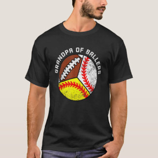 メンズグランドパオブバラーズ野球ソフトボールフットバ Tシャツ
