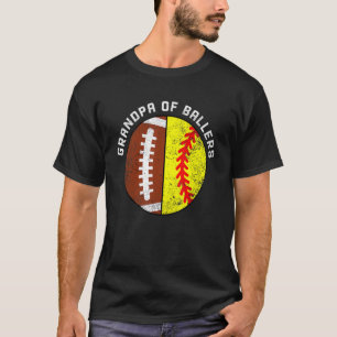 メンズグランドパオブボールサッカーソフトボールグランドプ Tシャツ