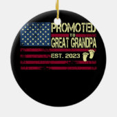 メンズグランドパ素晴らしエスト2023ヴィンテージに昇格 セラミックオーナメント (裏面)