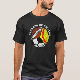 メンズグランパサッカーボールボールボールボールボールボールボールボールボールボールボールボールボール Tシャツ
