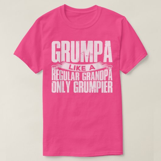 メンズグランパ通常のおじいちゃんだけのもんごい文句  Tシャツ (デザイン正面)