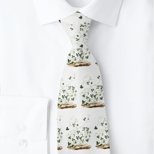 メンズグリーンボタニカル |ネックタイ ネクタイ