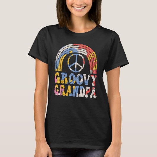 メンズグルービーグランドパ70s美学ノスタルジア1970s tシャツ (正面)