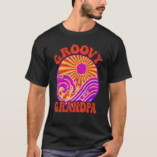 メンズグルービーグランドパ70s美学ノスタルジア1970s tシャツ (正面)