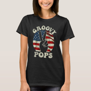 メンズグルービーポップ70s美的ノスタルジア1970sレア tシャツ