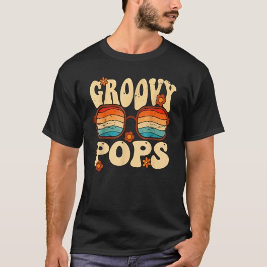 メンズグルービーポップ70s美的ノスタルジア1970sレア tシャツ (正面)