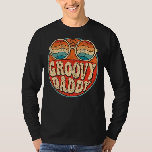 メンズグルーヴィーパパ70s美学ノスタルジア1970s R Tシャツ (正面)