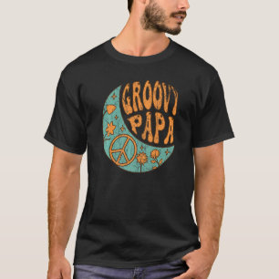 メンズグルーヴィーパパ70s美的ノスタルジア1970s Re Tシャツ