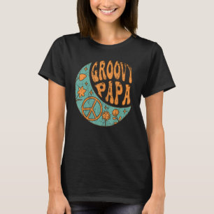 メンズグルーヴィーパパ70s美的ノスタルジア1970s Re Tシャツ