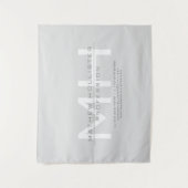 メンズグレモノグラムのイ・ビジネス タペストリー (正面)