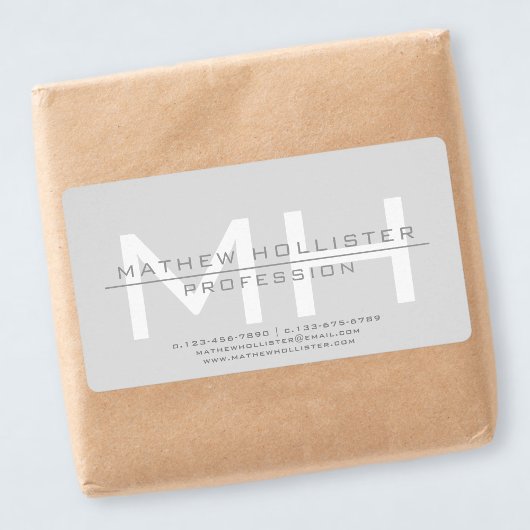 メンズグレモノグラムのイ・ビジネス ラベル