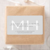 メンズグレモノグラムのイ・ビジネス ラベル (インサイチュ)