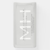 メンズグレモノグラムのイ・ビジネス 横断幕 (縦)