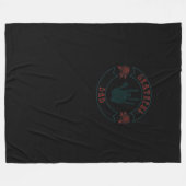 メンズグレートパパヴィンテージTシャツ フリースブランケット (正面(横))