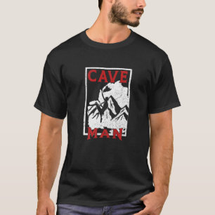 メンズケーブマンケービングスペランキングケーブダイバーダイビング Tシャツ