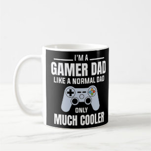 メンズゲーマーパパのような通常のパパ – ビデオゲームの怒り コーヒーマグカップ