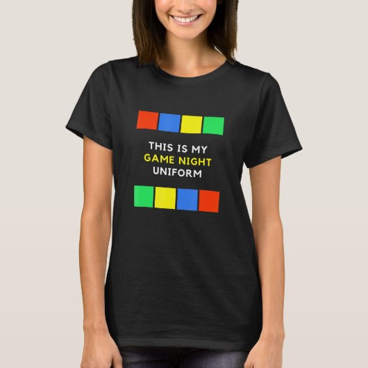 メンズゲームナイト Tシャツ (正面)