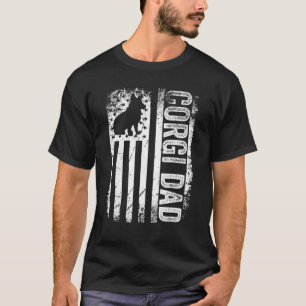 メンズコルギパパペンブロークウェルシュコーギーアメリカンフロリダ Tシャツ