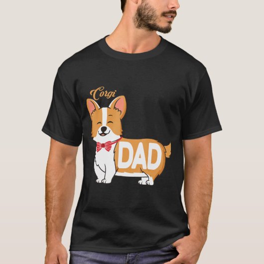 メンズコルギパパT Tシャツ (正面)