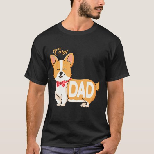 メンズコルギパパT Tシャツ (正面)