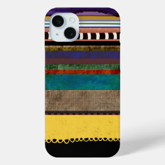 メンズコレクショングランギーRUPYDETECURAブロックカラー iPhone 15 MINIケース