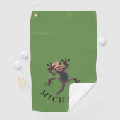 メンズゴおもしろいルフ個人的ギフト ゴルフタオル (インサイチュ)