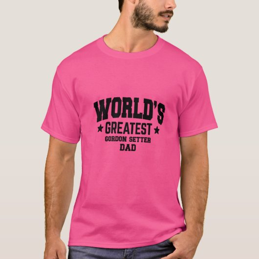 メンズゴードンセッタードッグパパ Tシャツ (正面)