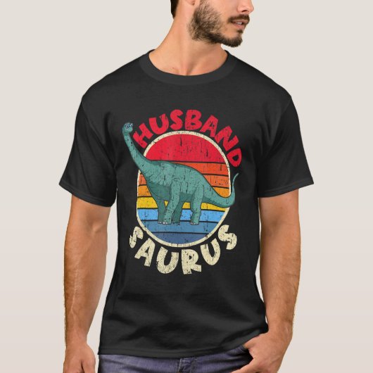 メンズサウルスI BrachiosaurusディプロドクスI F Tシャツ (正面)