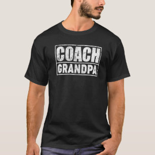 メンズサッカーサッカーサッカーバスケットボールコーチおじいちゃん脂肪 Tシャツ