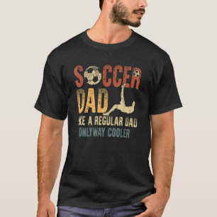 メンズサッカーパパおもしろいサッカー選手ヴィンテージ Tシャツ