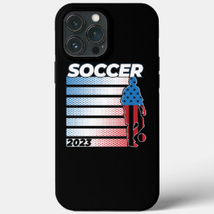 メンズサッカー愛国USA 2023 iPhone 13 PRO MAXケース