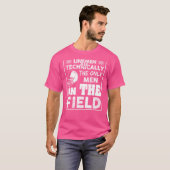 メンズサッカー攻勢のラインマンThe On The Only Men Tシャツ (正面フル)