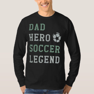 メンズサッカー最高のパパパパーエバーデイファザフッド Tシャツ