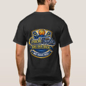 メンズサポートコーチテイラーシャツ Tシャツ (裏面)