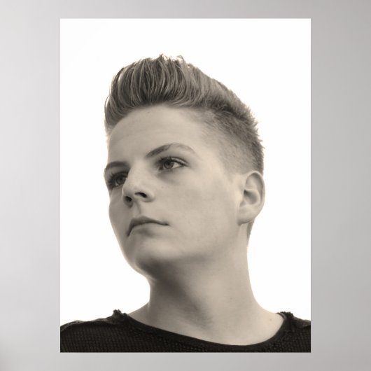 メンズサロンポスター ポスター (正面)