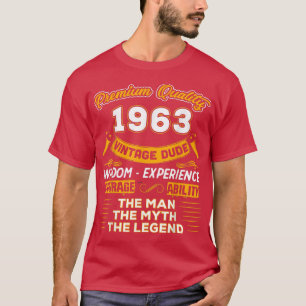 メンズザマン神話の伝説1963 59誕生日ギフトF Tシャツ