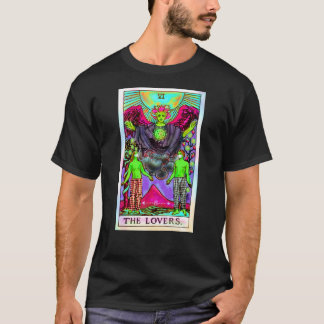 メンズザラバーズコロナウイルスタロットカード Tシャツ