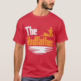 メンズザロードファーザーファニーメンズ魚釣り漁師 Tシャツ