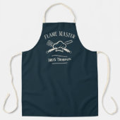 メンズシェフカスタム文字名料理BBQエプロン エプロン (正面)