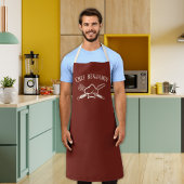 メンズシェフ名前をカスタムする料理BBQエプロン エプロン